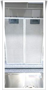 교문동 주방청소 후드기름망 청소후 사진