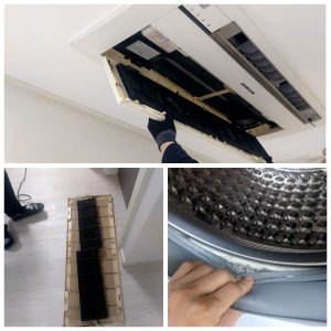 송도 입주청소 빌트인가전 청소과정