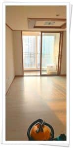 의정부 입주청소 바닥청소 전후