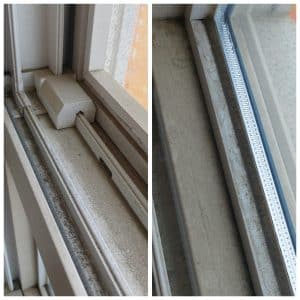 입주청소 창틀 청소전